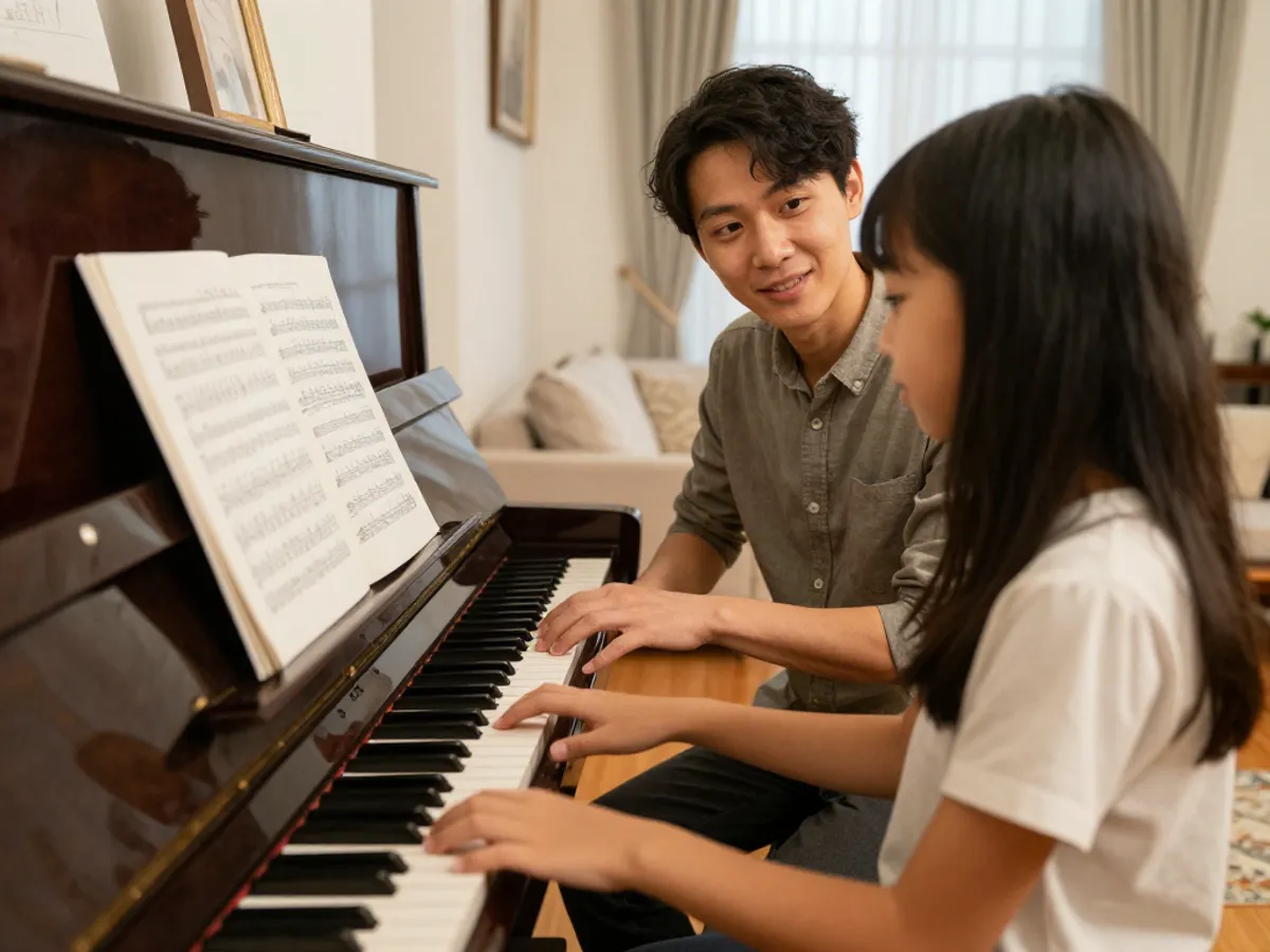 Cours de piano classique à domicile