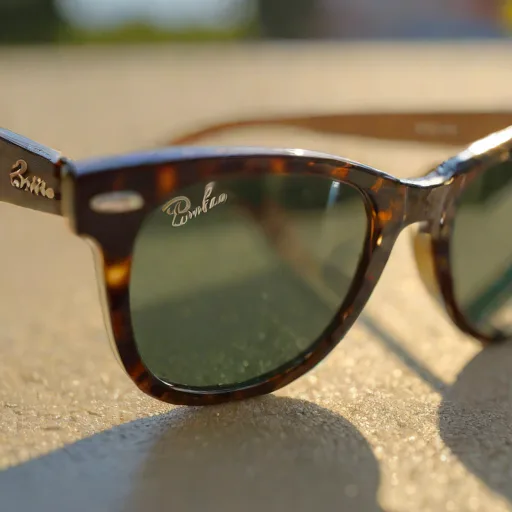 Lunettes de soleil Ray-Ban Wayfarer - Photo 2