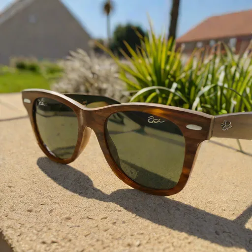 Lunettes de soleil Ray-Ban Wayfarer - Photo 3