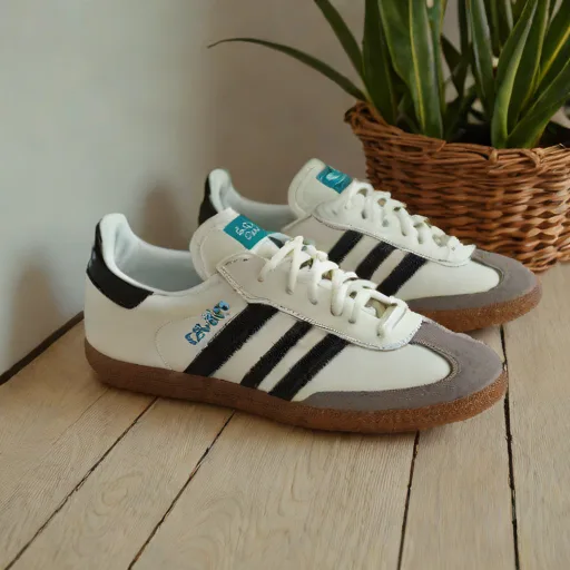 Basket Adidas Samba OG blanc/noir 42