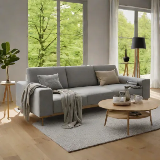 Canapé BoConcept Osaka 3 places gris - Photo 3