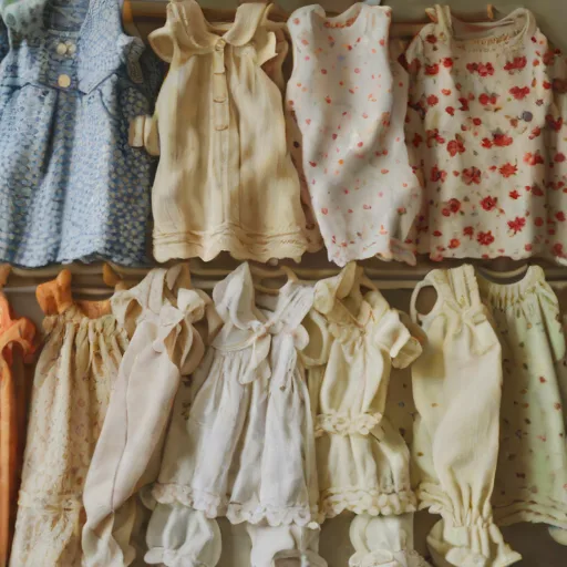 Lot vêtements bébé 0-6 mois fille 40 pcs - Photo 2