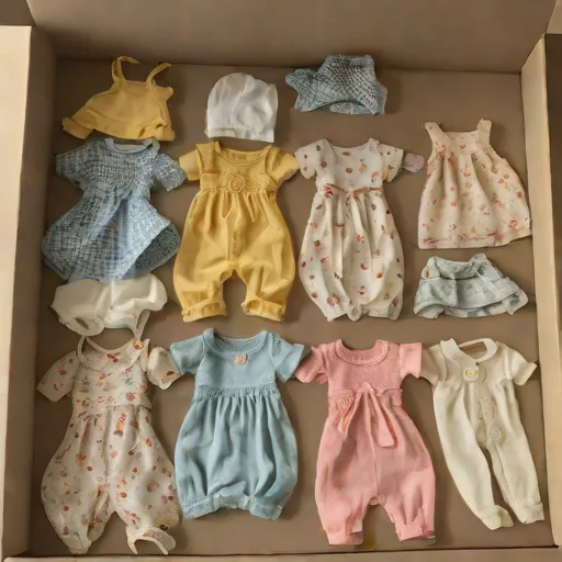 Lot vêtements bébé 0-6 mois fille 40 pcs - Photo 3