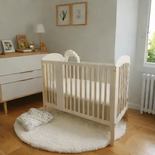 Lit bébé Stokke Sleepi blanc + matelas