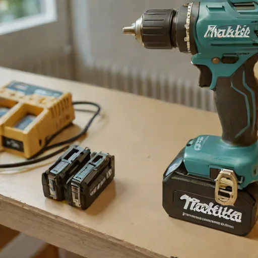 Perceuse visseuse Makita 18V + 2 batteries - Photo 2