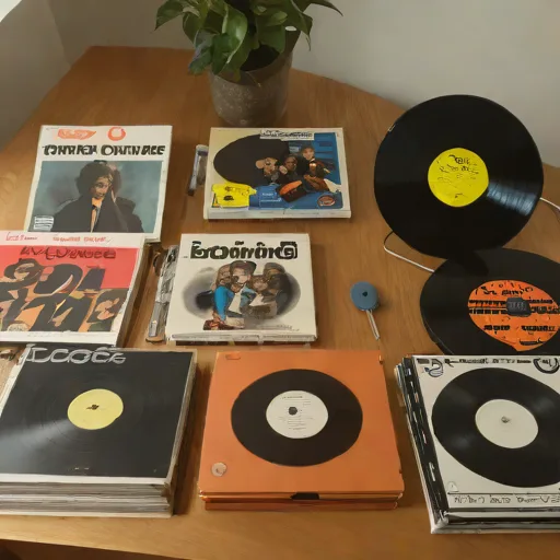 Lot 50 vinyles rock/pop 70s-80s