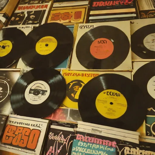 Lot 50 vinyles rock/pop 70s-80s - Photo 2