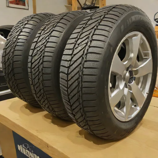 4 pneus hiver Michelin Alpin 6 205/55 R16 - Photo 3