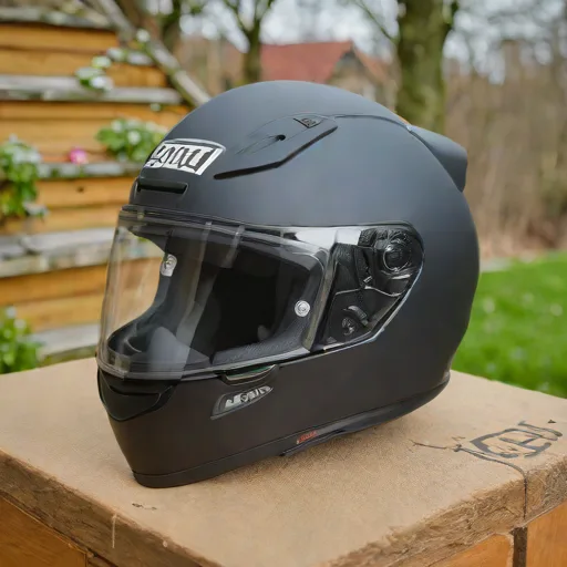 Casque moto Shoei NXR2 noir mat L - Photo 3