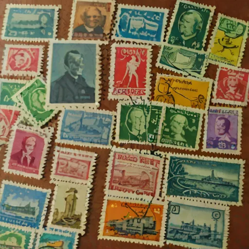 Collection timbres France 1970-1990