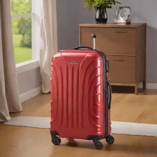 Valise Samsonite Cosmolite 75cm rouge