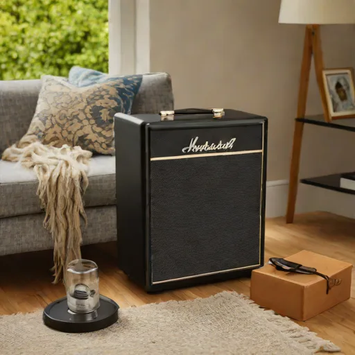 Enceinte Marshall Woburn III Noir - Photo 3