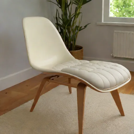 Chaise Eames DSW reproduction blanche - Photo 2