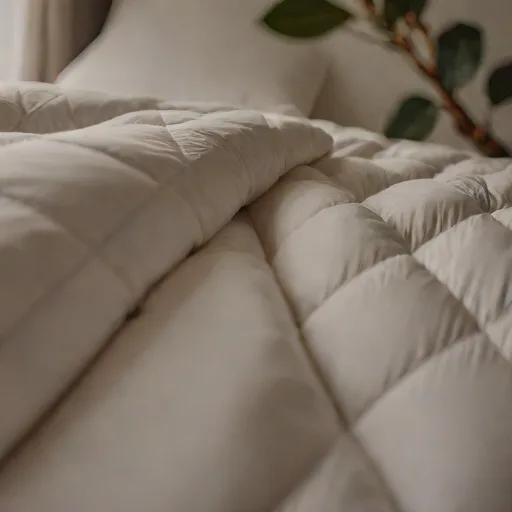 Couette duvet d'oie 240x260 hiver - Photo 2